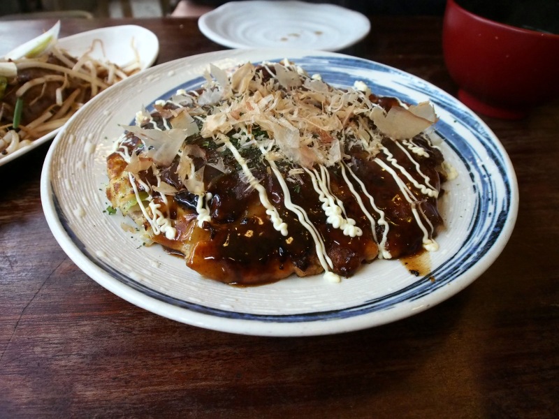 Okonomiyaki. Photo Credit: Young Ah Kim